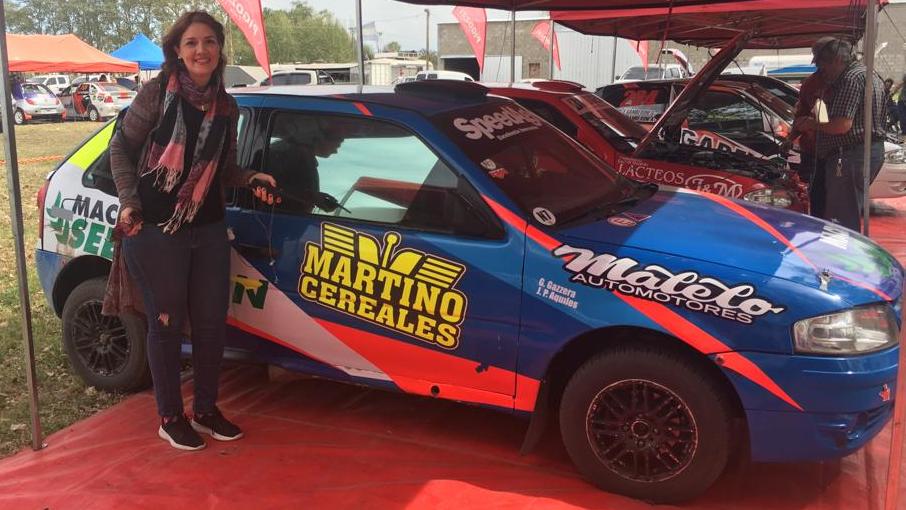 Video: Radio Casilda se subió a un auto de Rally para presentar la competencia