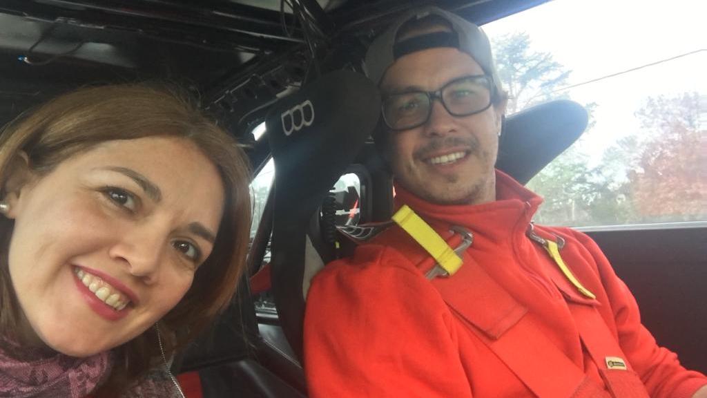 Video: Radio Casilda se subió a un auto de Rally para presentar la competencia