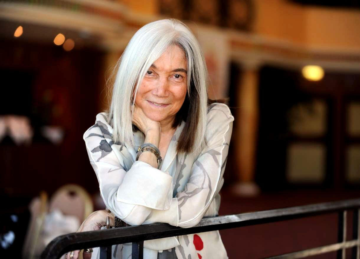 María Kodama estará hoy en Casilda. Llega invitada por el Club Rotario.