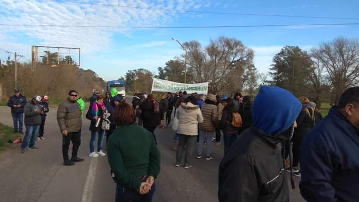 Municipales de Carcarañá comienzan la semana de paro.