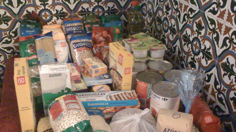 La Vecinal de Granaderos acepta donaciones de alimentos no perecederos.
