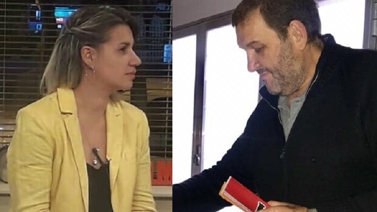 Manuela y Viru en medio de una relación que parece sin retorno.