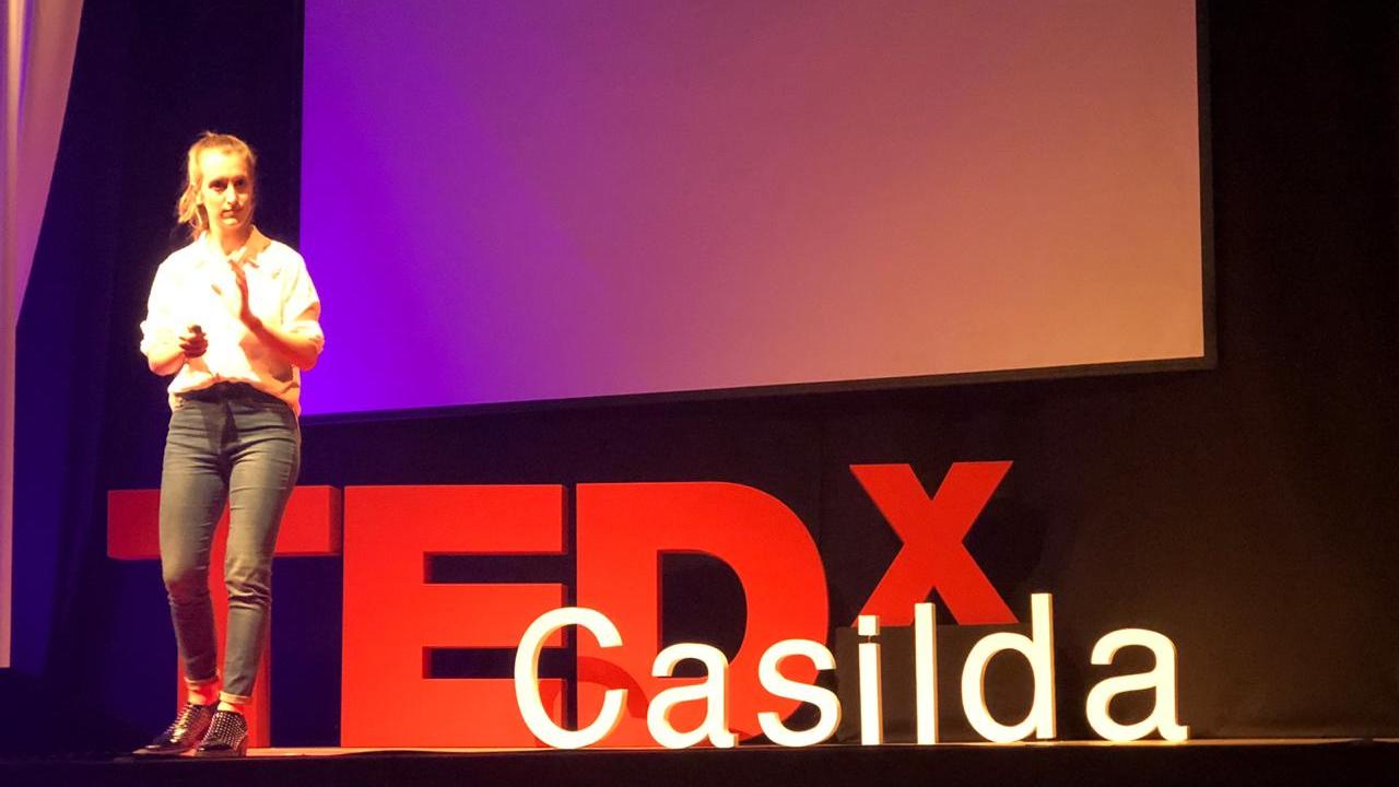 Meli Angles epresó como la pasión, el deporte y la inclusión, pueden ser lo mismo.