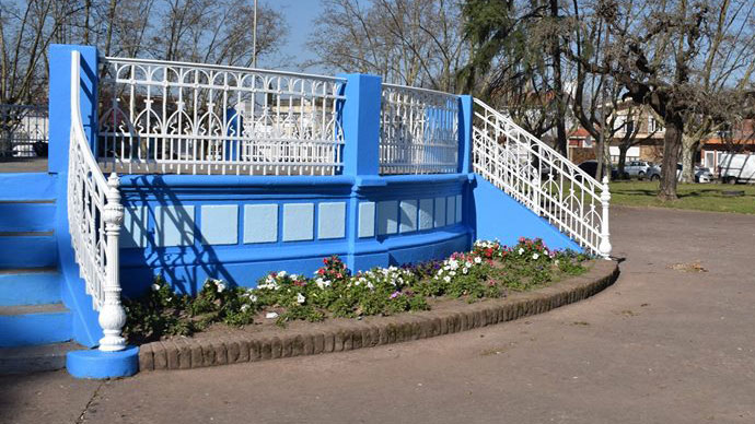 La Plaza de la Rotonda espera por los jóvenes de Barracas.