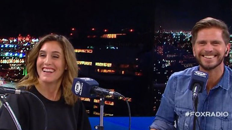 La Sole pasó por el estudio de Fox Radio y habló con el Pollo Vignolo.