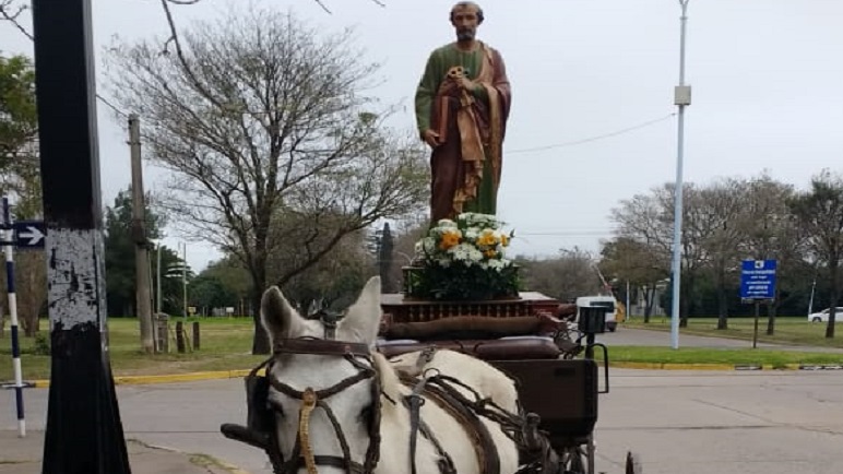 Las imágenes de la celebración del Santo Patrono.