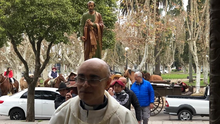 Las imágenes de la celebración del Santo Patrono.