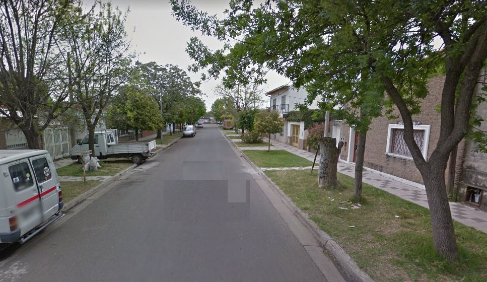 Cullen al 1300, la cuadra donde ocurrió el crimen inadvertido hasta ayer.
