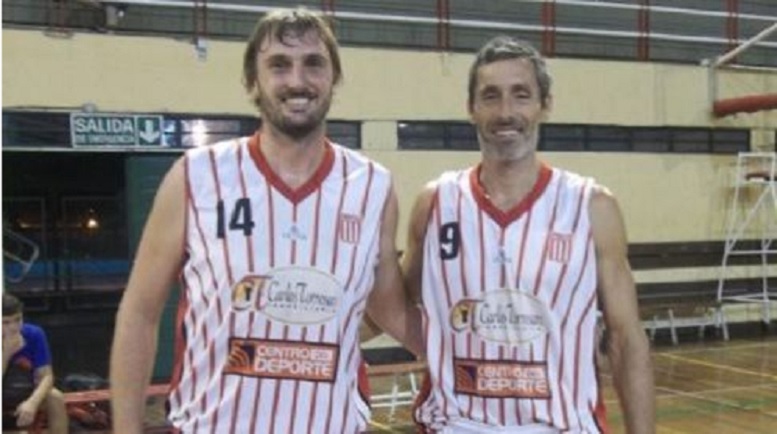 Sombra Cogliatti y Javier Bulfoni. Éste último fue el héroe de la noche.