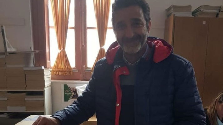 Andrés Golosetti, candidato a intendente.
