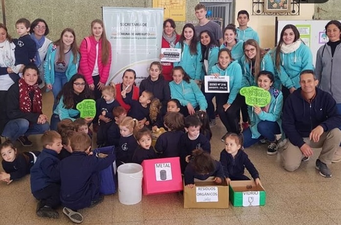 Los chicos de Arequito ya toman conciencia.