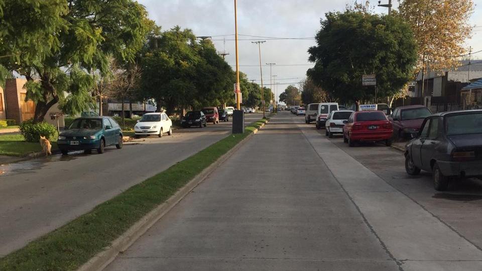 Los trabajos se desarrollan en Bulevar 9 de Julio hasta el Villada.