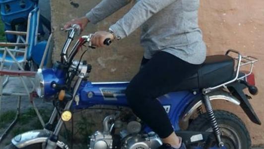 La moto fue recuperada este lunes.