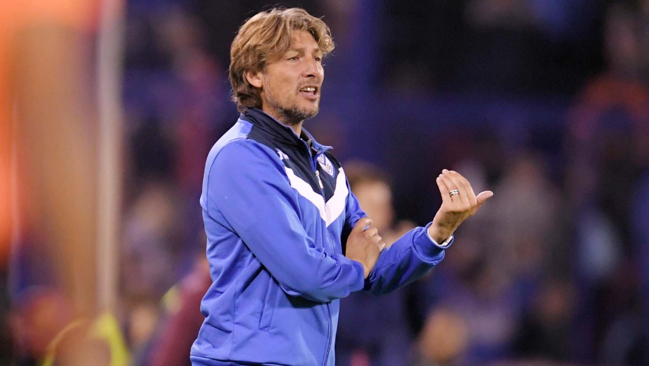 Heinze no habló de su continuidad en Vélez