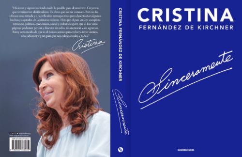 Cristina presenta el libro en la Feria del Libro