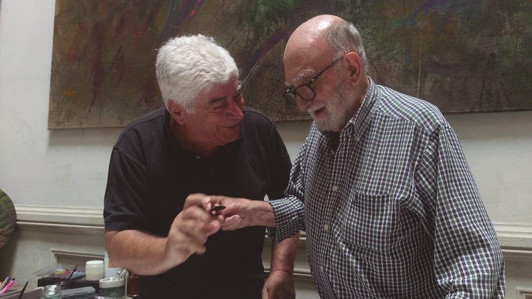 Inauguran muestra de Felipe Noé y Vicente Zito de arte y memoria