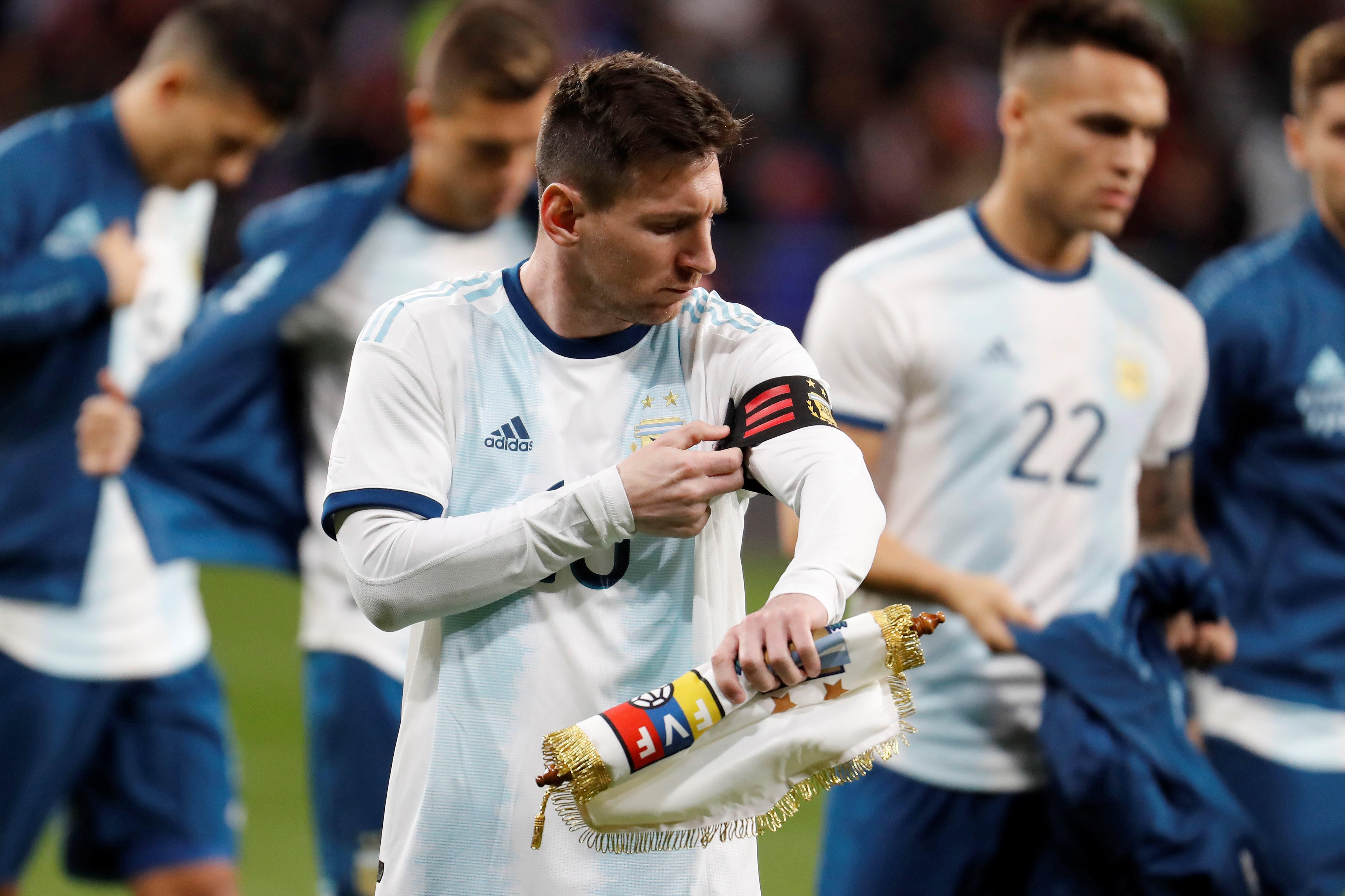 Messi volvió a hablar con la prensa argentina