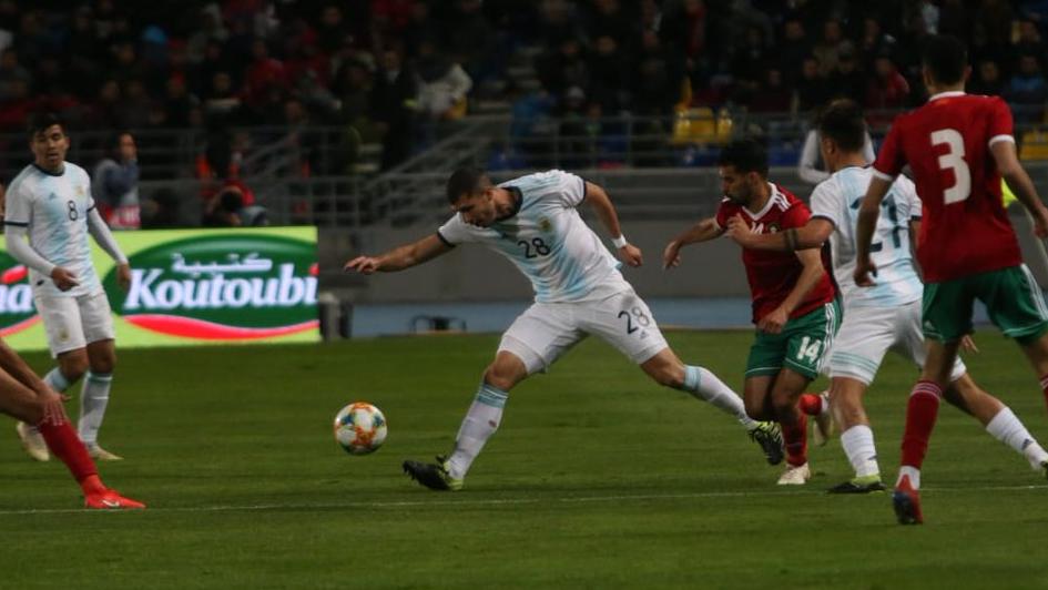 Mucha lucha y poco fútbol en Tanger. 