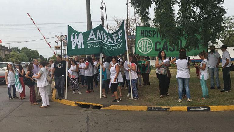 AMSAFÉ Caseros: dos mociones que apuntan al paro la semana próxima