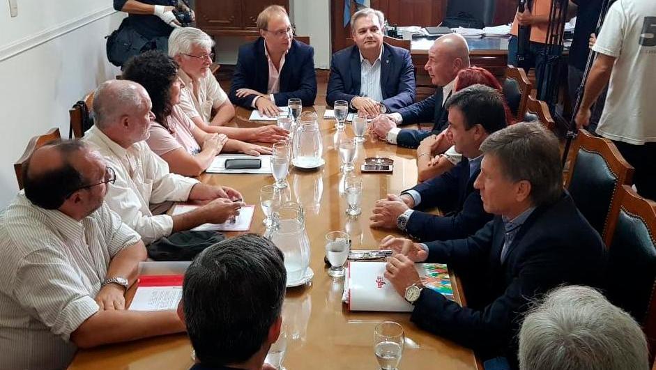 La reunión que no tuvo un final feliz. Paro de 48 horas confirmado para la semana que viene.