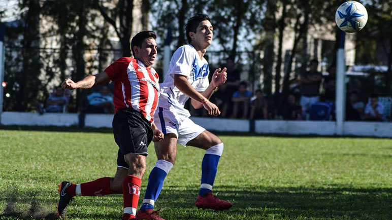 Antes compañeros, ahora rivales. Maxi Varela y Teté Núñez.