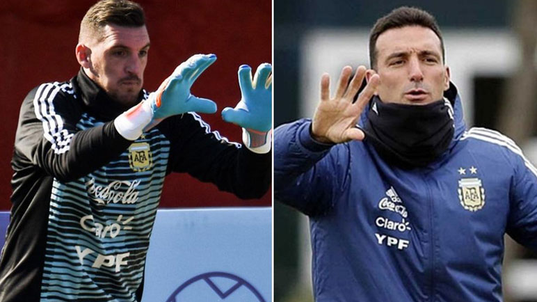 Armani y Scaloni, dos orgullos del sur de Santa Fe.