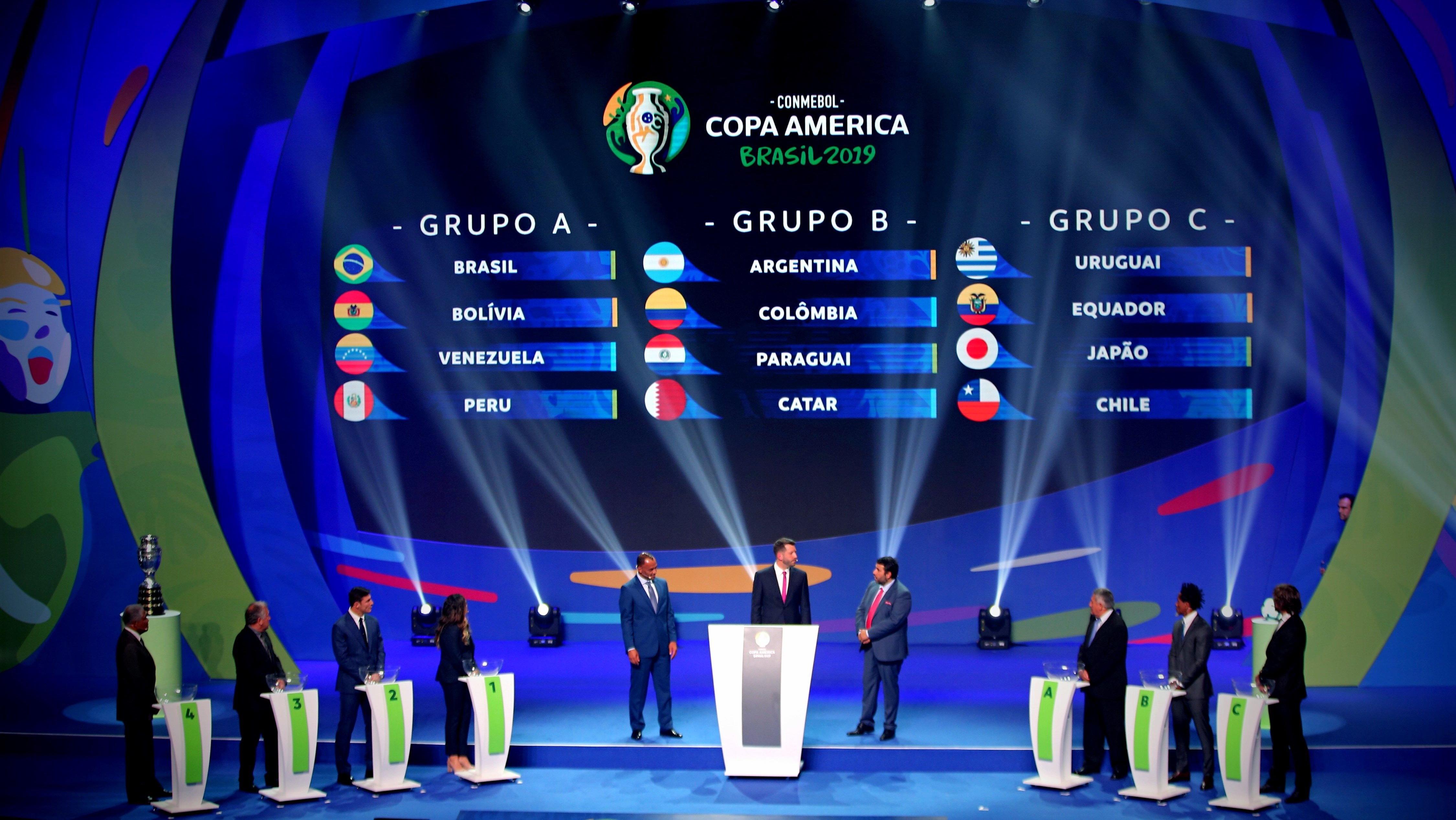 Se sorteó el fixture de la Copa América
