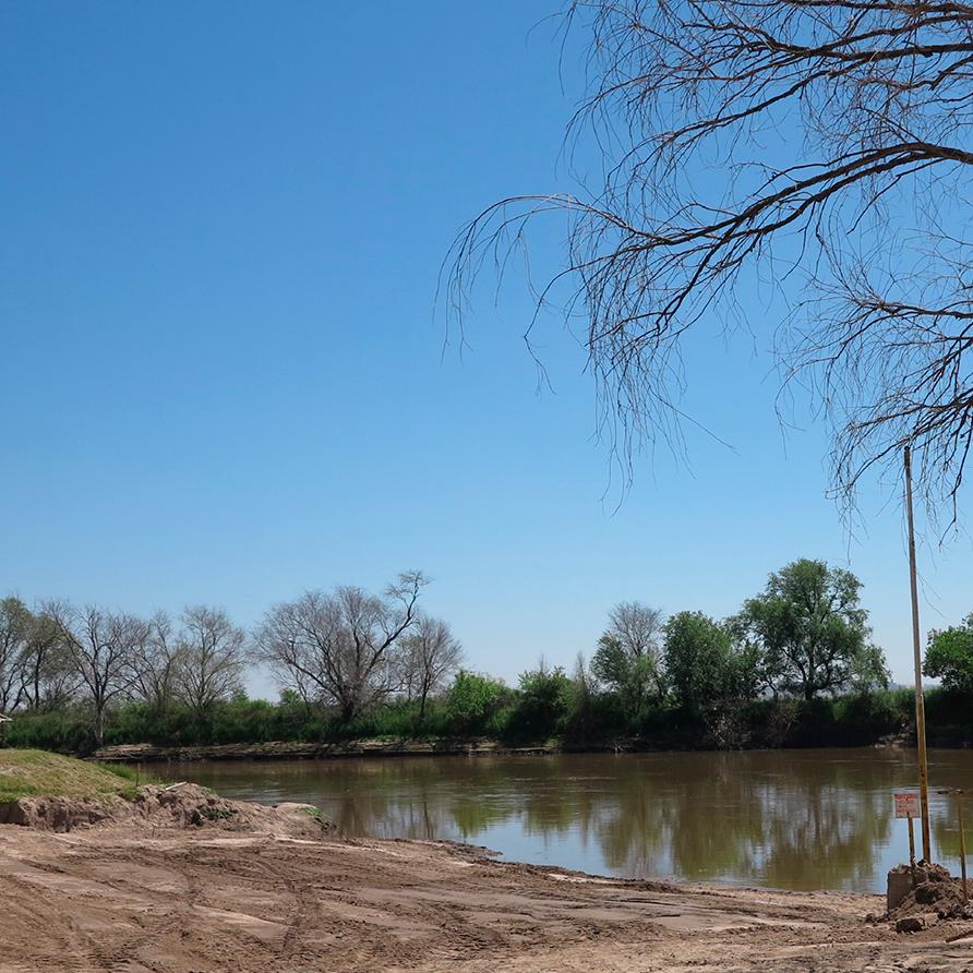 El predio de San Jósé de la Esquina, nuevamente inundado