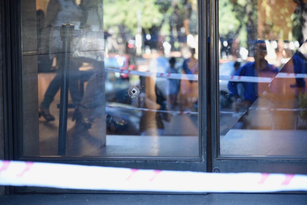 Disparos en Tribunales. El ataque les llevó a sus autores sólo 9 segundos.