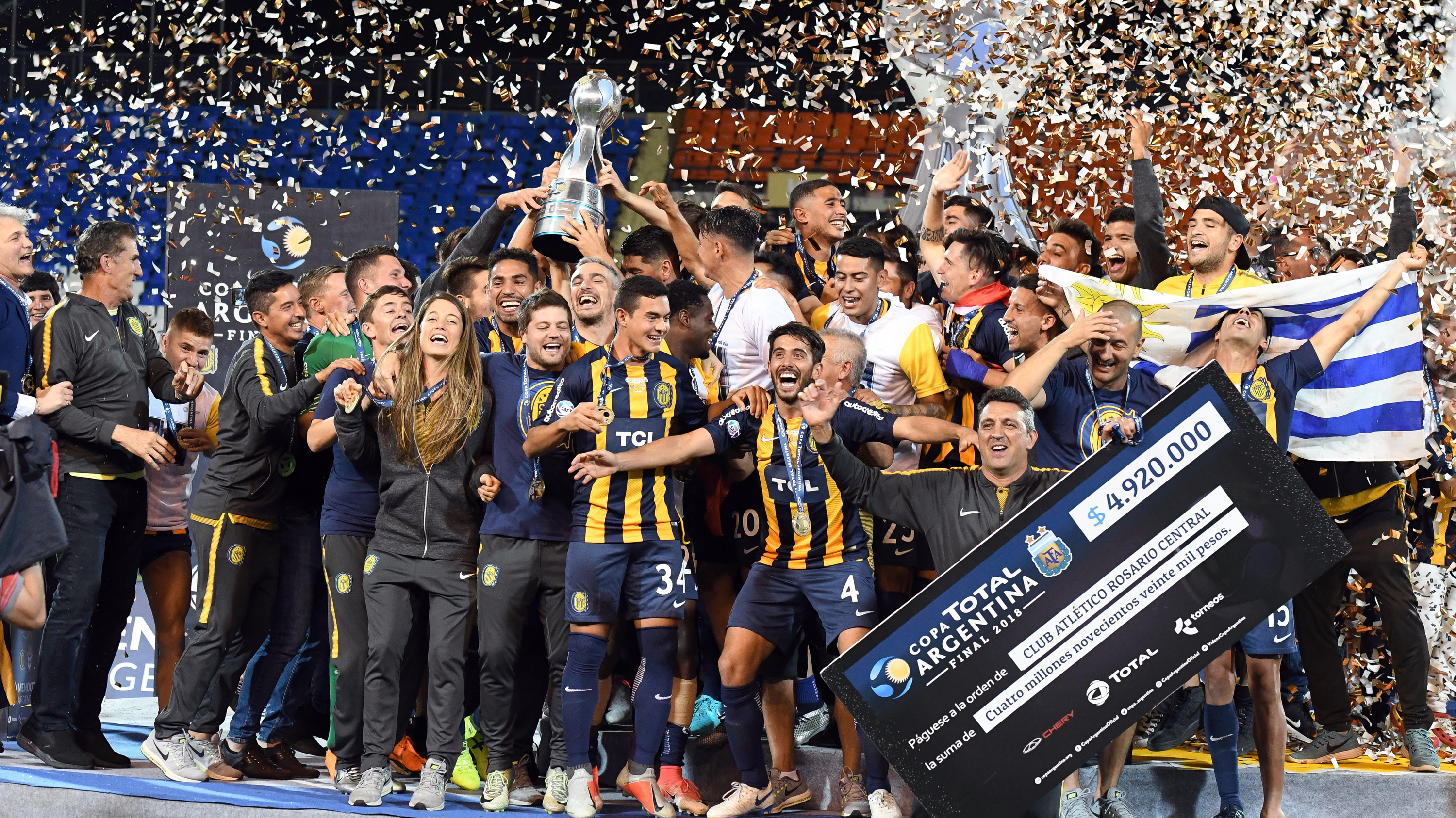 Campeón al fin. Central se quedó con la Copa Argentina 2018.