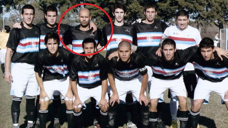 Formación de Casilda Club 2010, con el Negro Bustamente como titular.