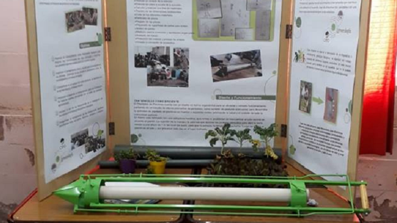 La sembradores automática, uno de los proyectos que viaja a Rosario.