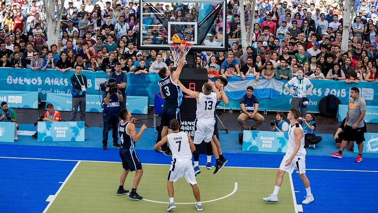 Los pibes del básquet son de oro.