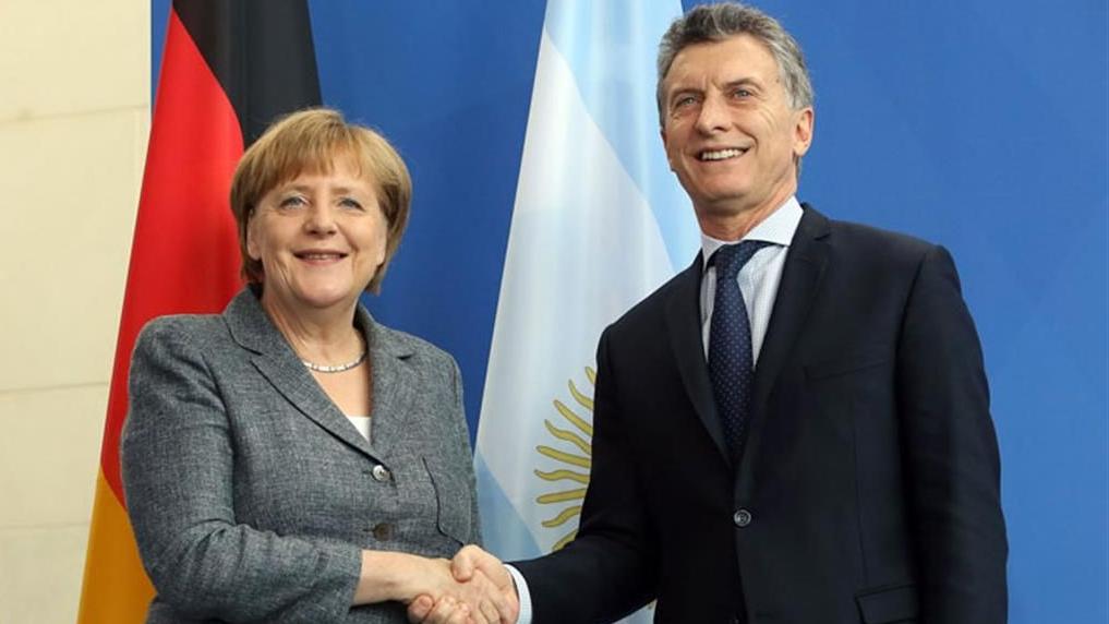 Angela Merkel respaldó las negociaciones de Argentina con el FMI