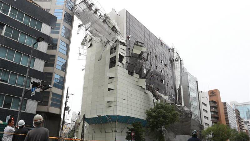 Jebi, el tifón, hizo estragos en Japón (EFE)