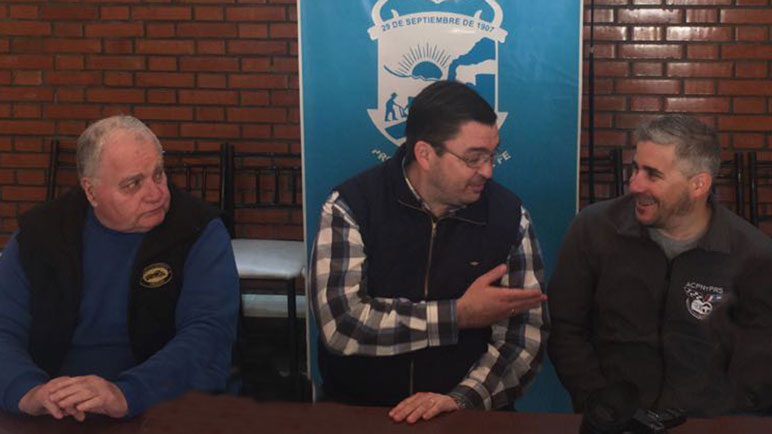 Sarasola presentó el Rally de la ciudad junto a los organizadores.