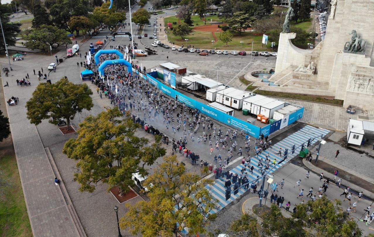 Las imágenes de la 5° Maratón de la Bolsa de Comercio de Rosario.