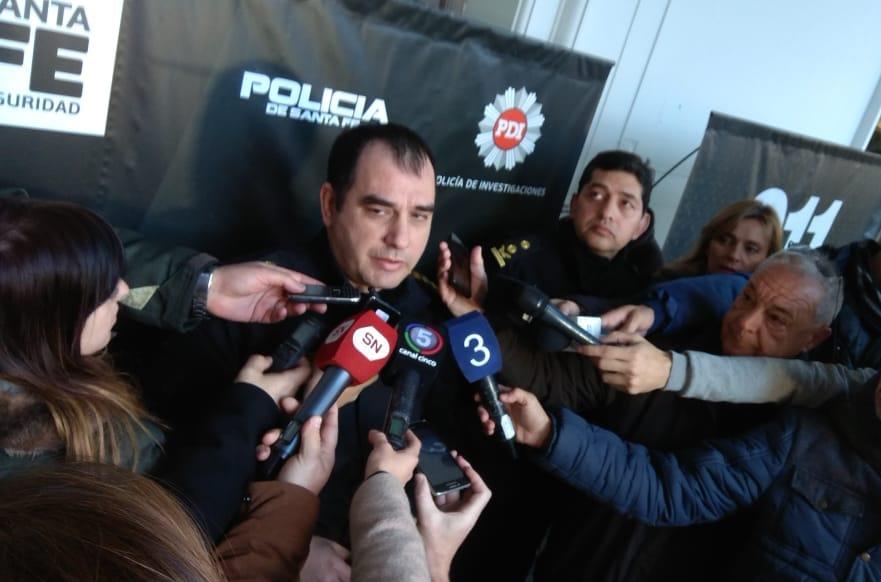 Bengoechea, Jefe de la Unidad Regional II, relatando la persecución.