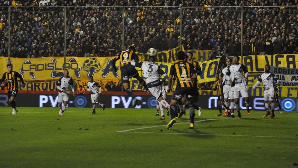 Ruben marcó en una noche especial.
