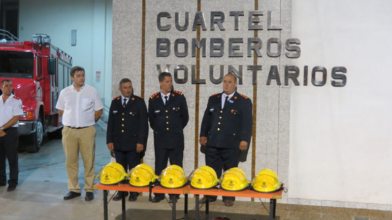 En el cuartel casildense sonó la sirena a las 10.30 de este jueves.