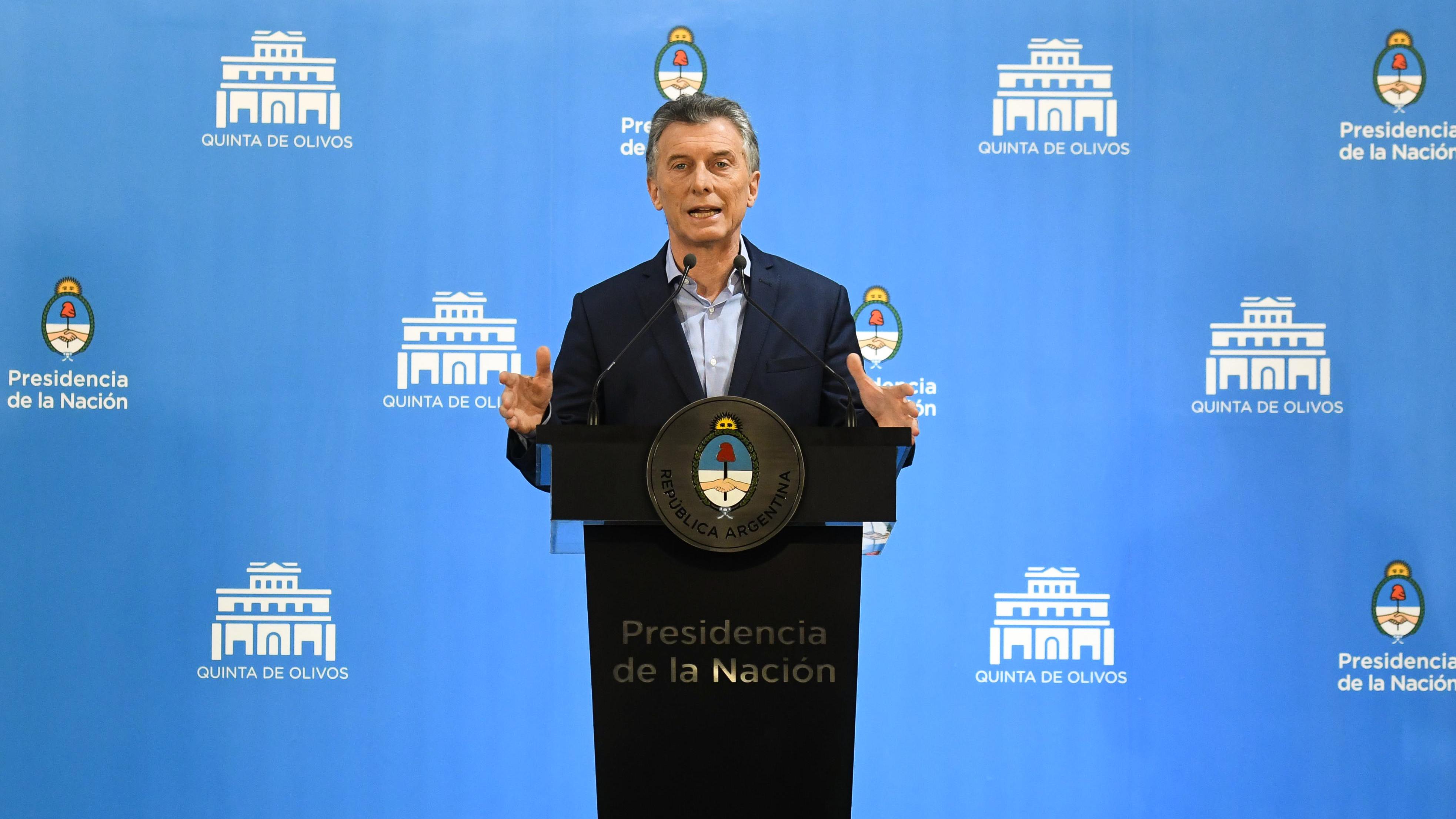 Macri defendió las acciones de los últimos días y ratificó a su equipo económico.