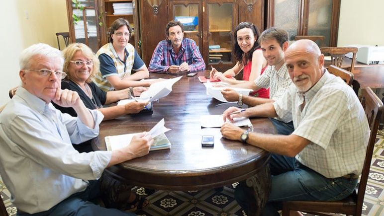 Racca y Sanitá en el frente. Los concejales se vieron sorprendidos por el pedido.