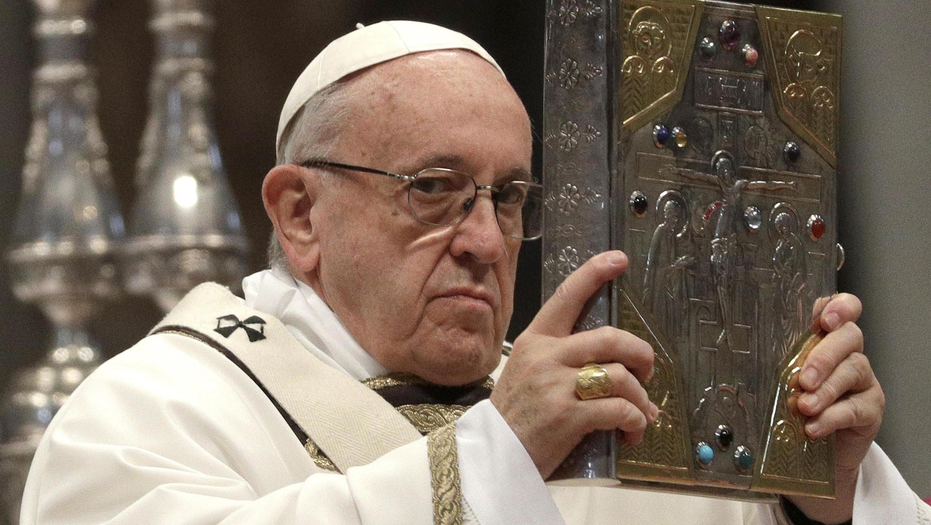 El papa hizo importantes declaraciones en la misa que dio inicio a la Semana Santa.