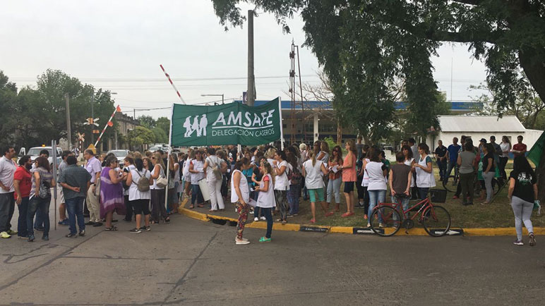 Amsafé, ATE y UPCN ya definieron paro para los próximos días martes y miércoles.