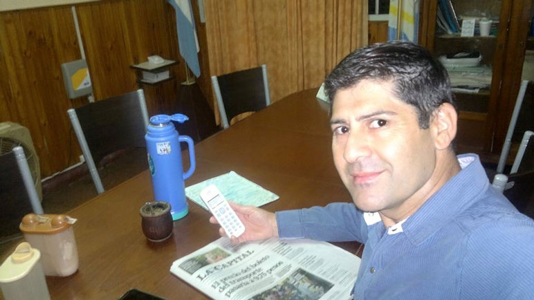 Britos se quejó junto a sus compañeros mediante las redes sociales.