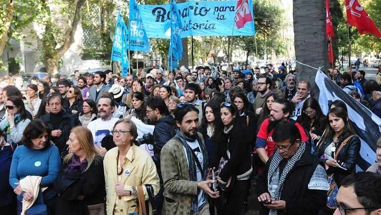 Manifestación de Juicio y Castigo frente al veredicto del caso Guerrieri.