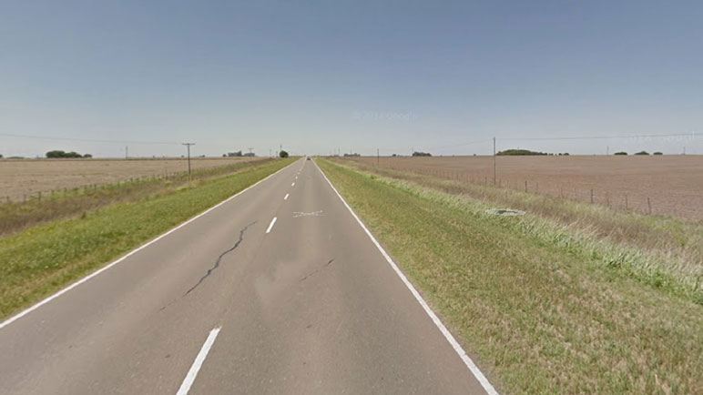 La ruta a Fuentes fue el escenario de otra tragedia vial.