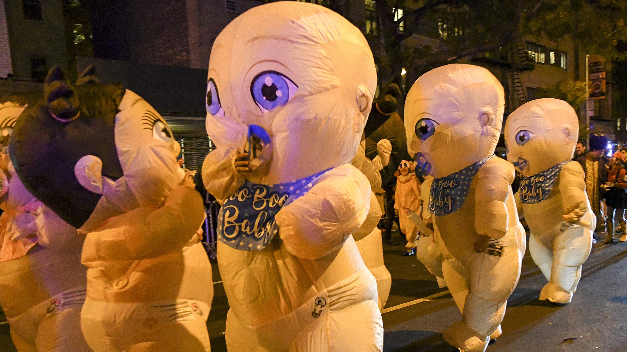 El desfile anual de Halloween de Greenwich Village en Nueva York. 