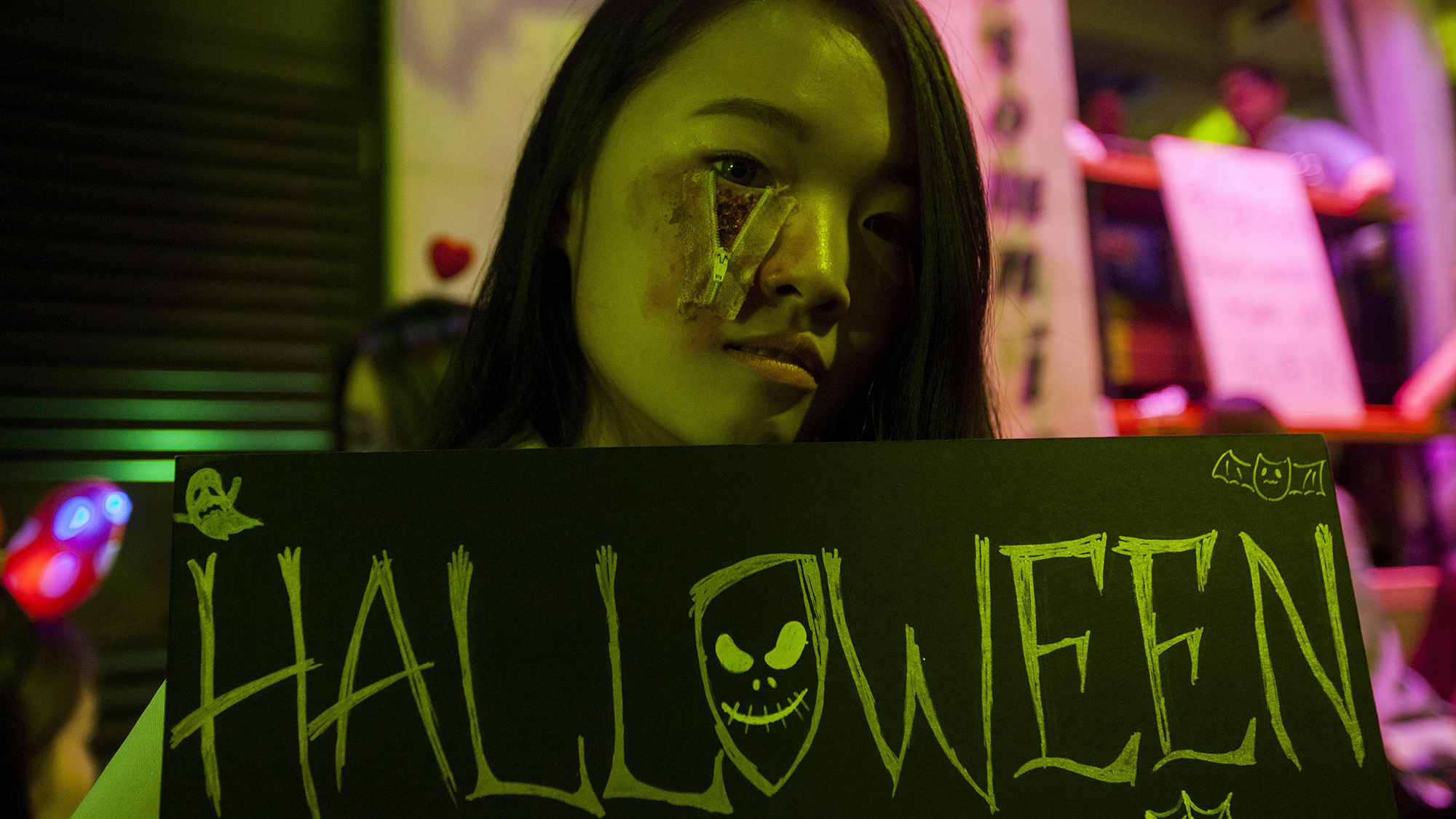 Halloween en Hong Kong.