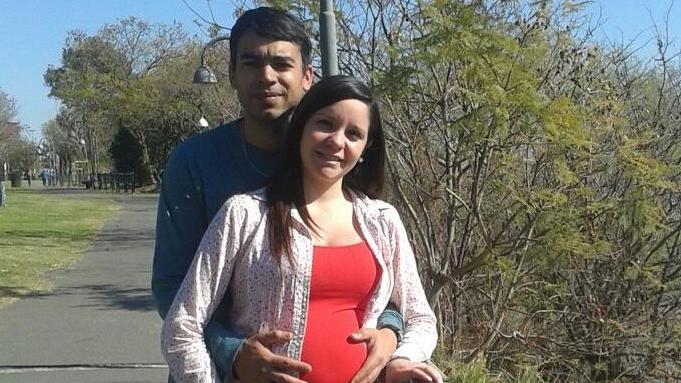Una foto que la pareja había subido a Facebook.